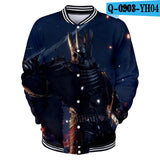 God of War 3D Baseball Jacket