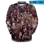 God of War 3D Baseball Jacket