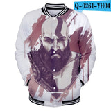 God of War 3D Baseball Jacket