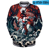 God of War 3D Baseball Jacket