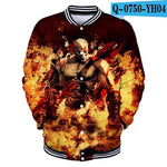 God of War 3D Baseball Jacket