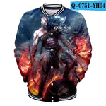 God of War 3D Baseball Jacket