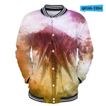 God of War 3D Baseball Jacket