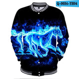 God of War 3D Baseball Jacket