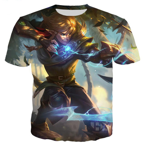 3D Print Unisex Ezreal Skins T-Shirts